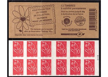 FRANCE 2007 Marianne of the French (3744A-C7) booklet MNH**