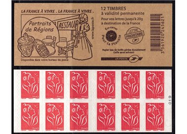 FRANCE 2007 Marianne of the French (3744A-C8) booklet MNH**