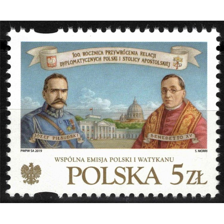 POLONIA 2019 Relazioni Diplomatiche MNH**