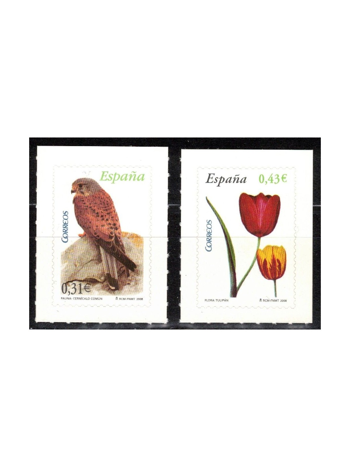 SPAIN 2008 Fauna and flora 2v MNH**