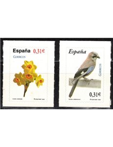SPAGNA 2008 Fauna e flora 2v MNH** (2)
