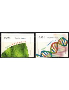 SPAIN 2009 Science 2v MNH**