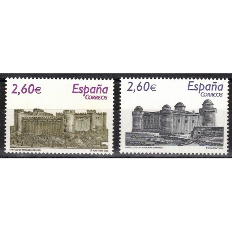 SPAIN 2008 Castelli (9th series) 2v MNH**