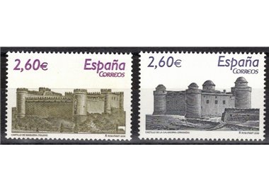 SPAIN 2008 Castelli (9th series) 2v MNH**
