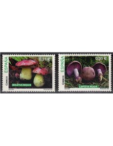 SPAIN 2008 Mushrooms 2v MNH**