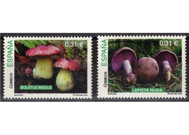 SPAIN 2008 Mushrooms 2v MNH**