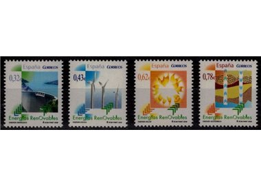 SPAGNA 2009 Energie rinnovabili 4v MNH**
