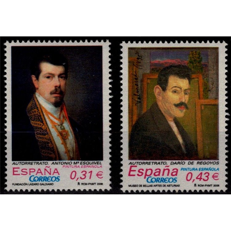 SPAGNA 2008 Pittori spagnoli 2v MNH**