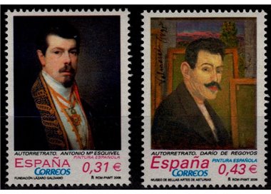 SPAGNA 2008 Pittori spagnoli 2v MNH**