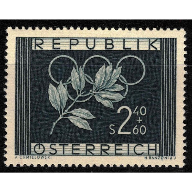 AUSTRIA 1952 Oslo and Helsinki Olympics MH*