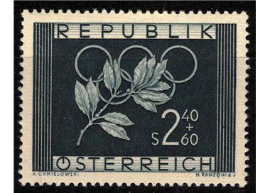AUSTRIA 1952 Olimpiadi di Oslo e Helsinki MH*