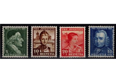 SWITZERLAND 1941 Pro Juventute 4v MNH**