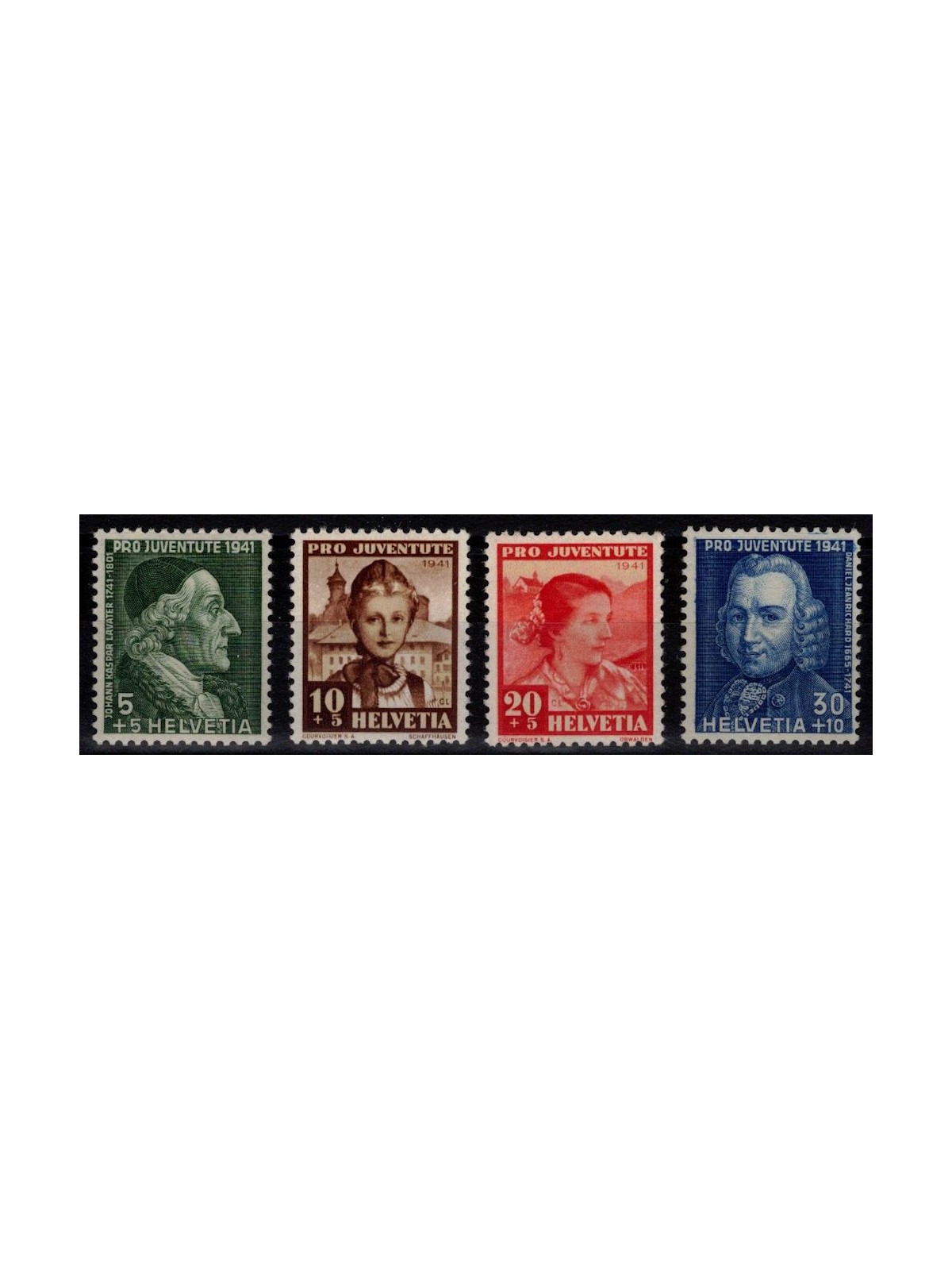 SWITZERLAND 1941 Pro Juventute 4v MNH**