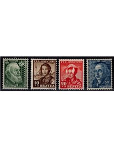 SVIZZERA 1942 Pro Juventute 4v MNH**