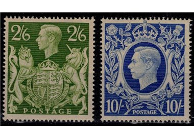 GREAT BRITAIN 1942 King George V 2v MNH**
