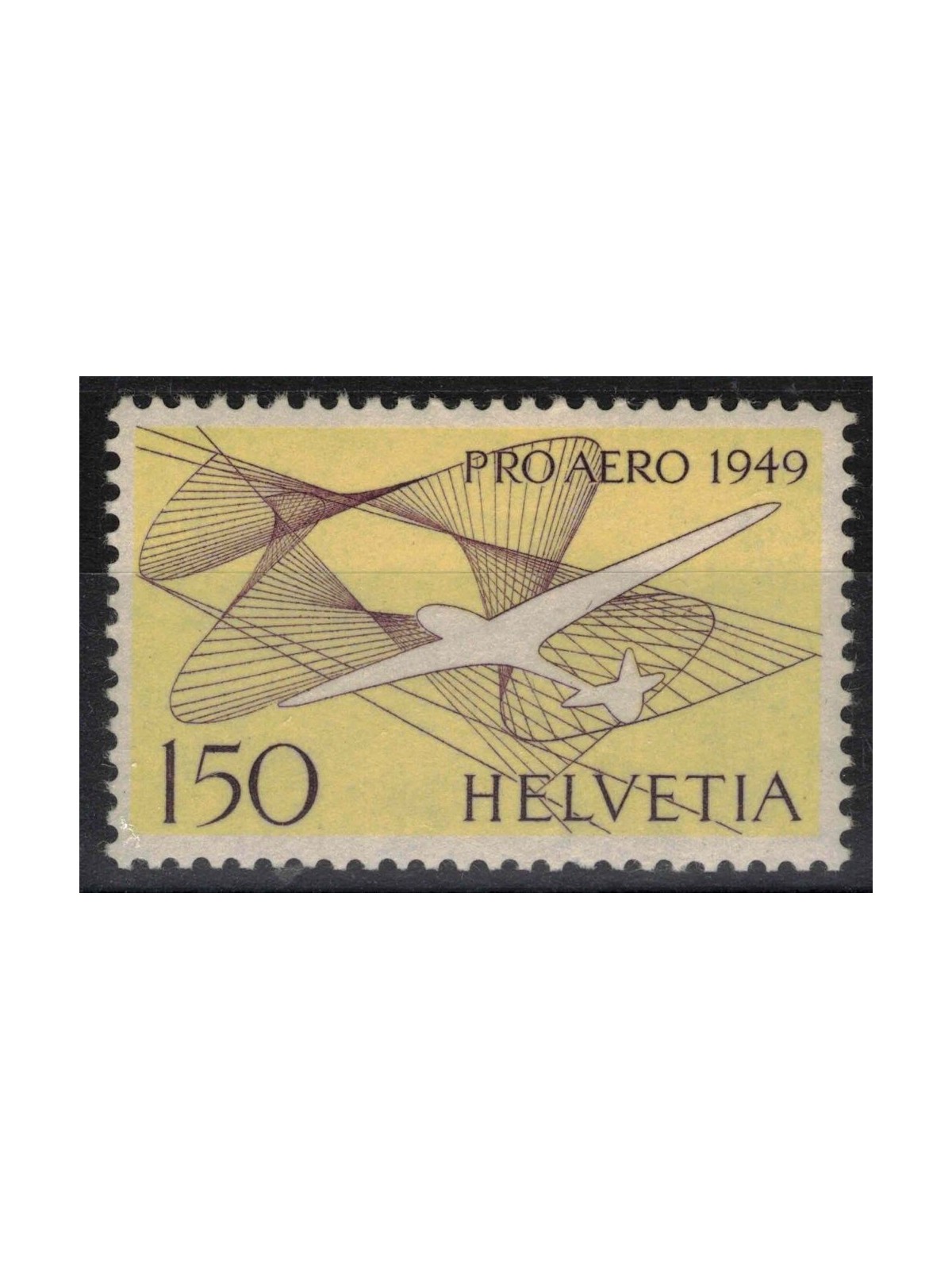 SWITZERLAND 1949 Pro AERO (airmail) MNH**