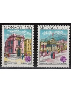 MONACO 1990 Europa 2v MNH**