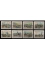 AUSTRIA 1964 Philatelic Exhibition (WIPA) 8v MNH**