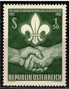 AUSTRIA 1962 Austrian Scouting MNH**