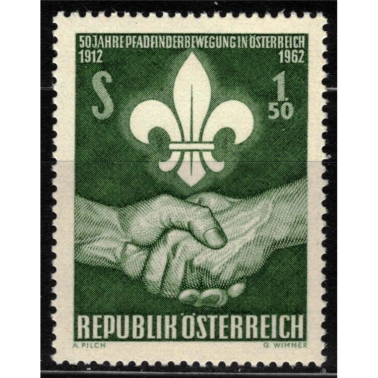 AUSTRIA 1962 Scoutismo austriaco MNH**