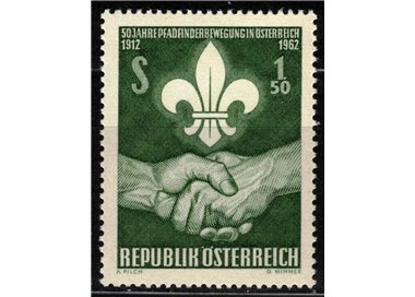 AUSTRIA 1962 Scoutismo austriaco MNH**
