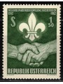 AUSTRIA 1962 Scoutismo austriaco MNH**