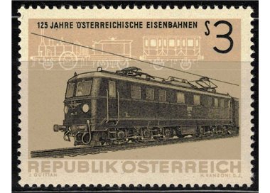 AUSTRIA 1962 Railway Anniversary MNH**