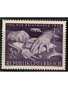 AUSTRIA 1962 Giornata del francobollo MNH**