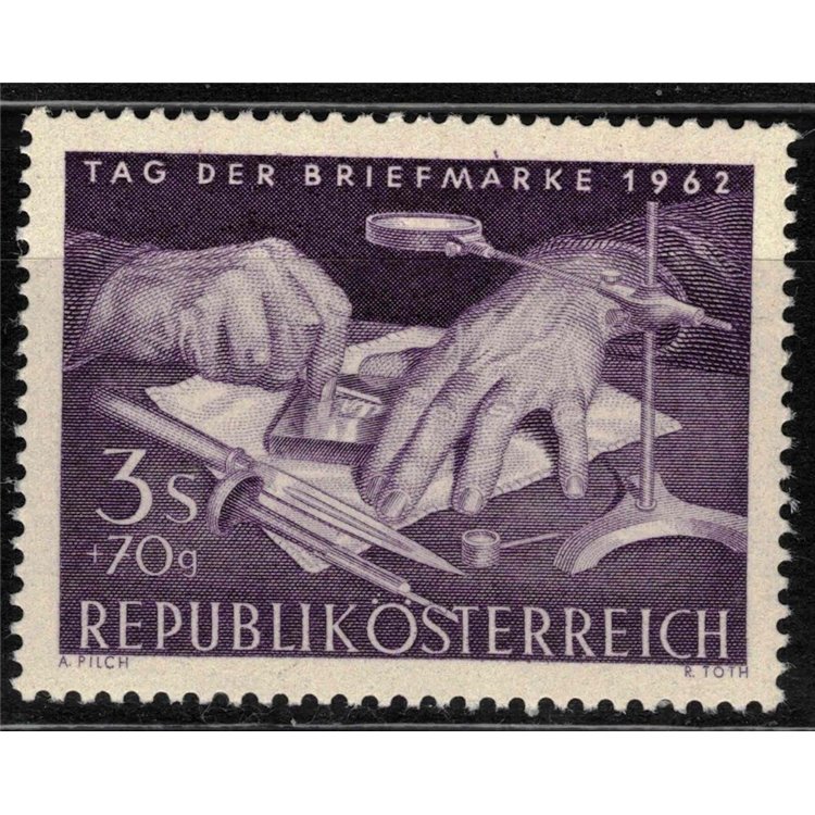 AUSTRIA 1962 Giornata del francobollo MNH**