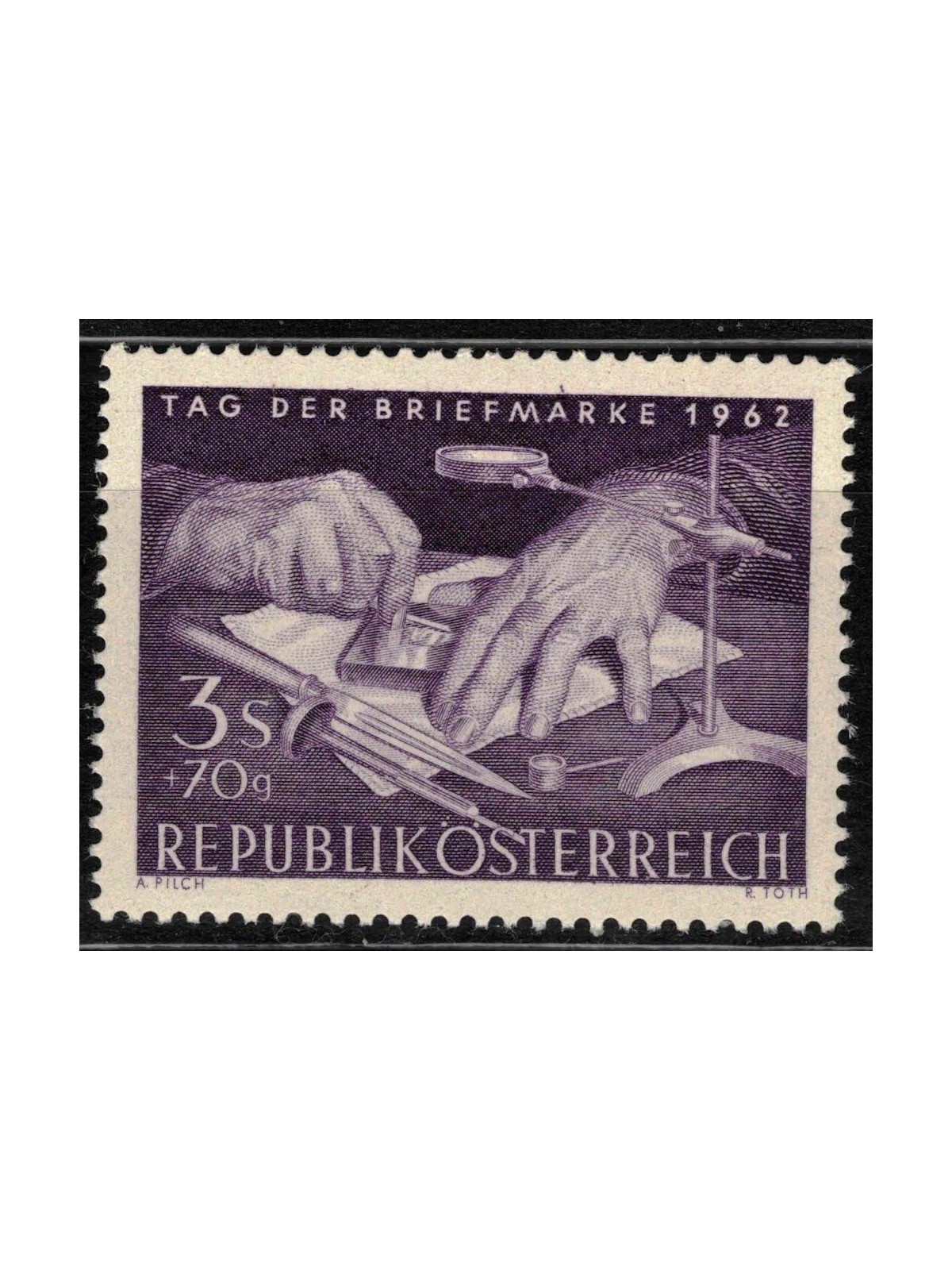AUSTRIA 1962 Stamp Day MNH**