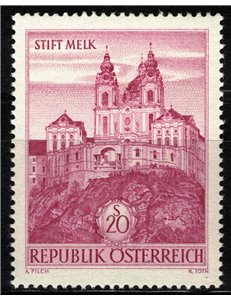 AUSTRIA 1963 Melk Abbey MNH**