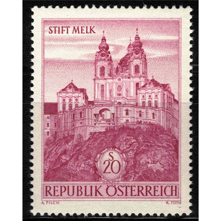 AUSTRIA 1963 Abbazia di Melk MNH**