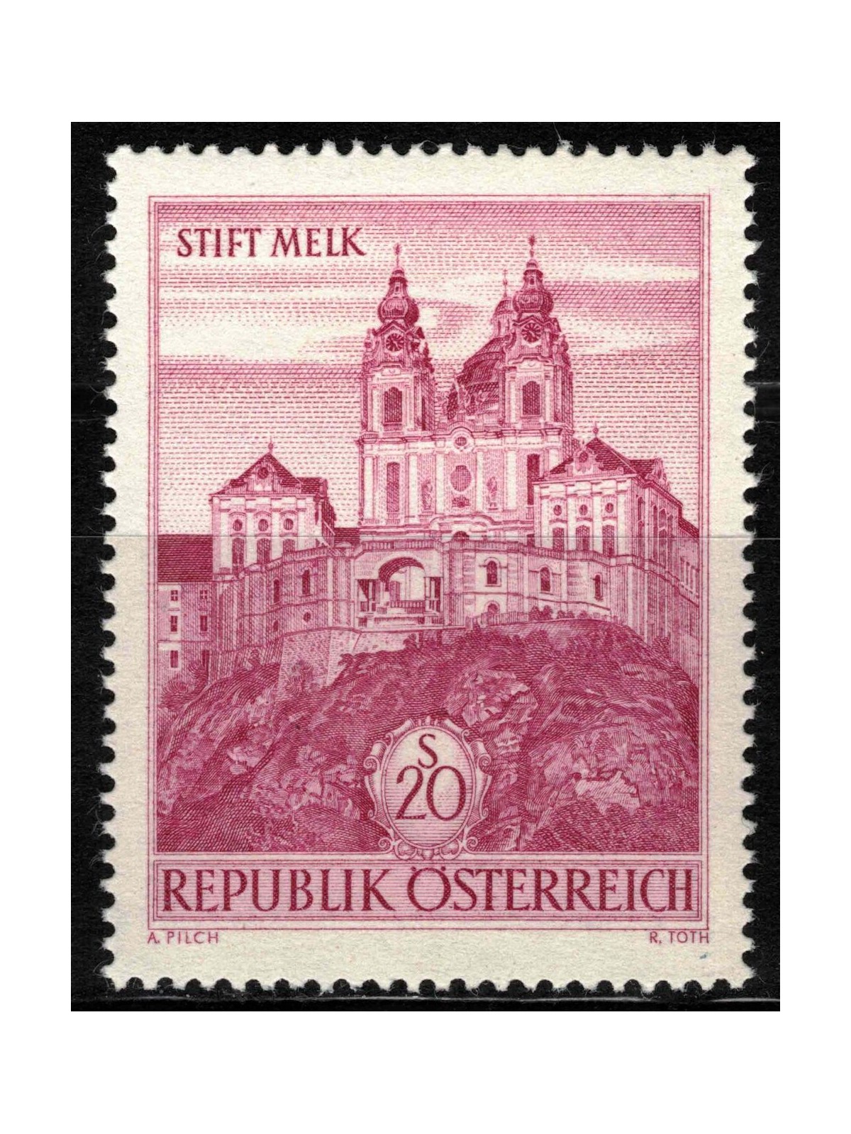 AUSTRIA 1963 Abbazia di Melk MNH**