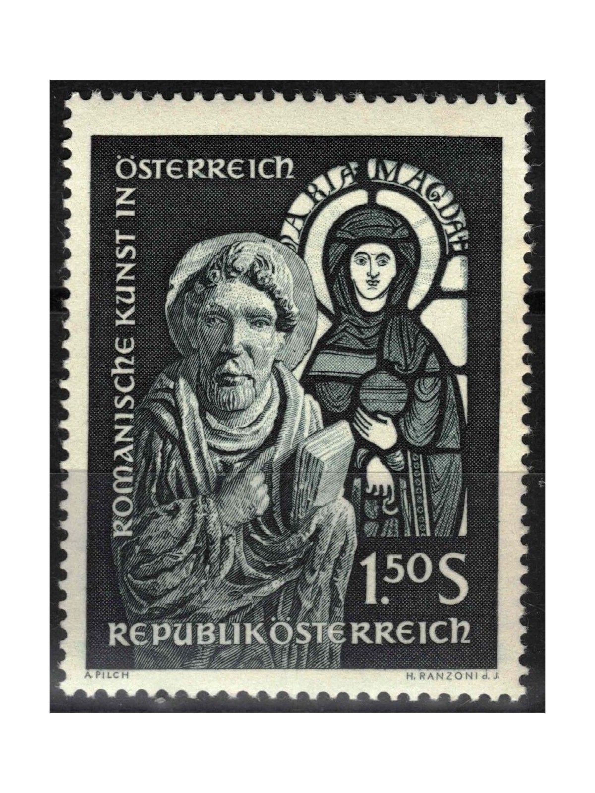 AUSTRIA 1964 Esposizione di Arte Romanica MNH**