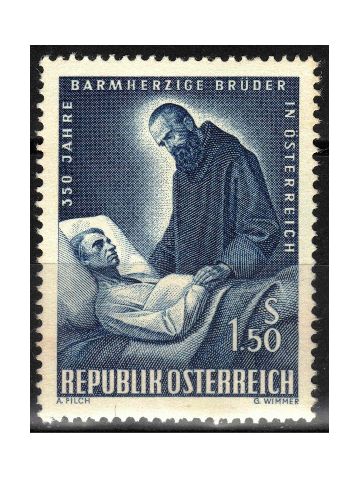 AUSTRIA 1964 Brothers of Mercy MNH**