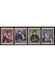 AUSTRIA 1961 Casa degli Artisti 4v MNH**