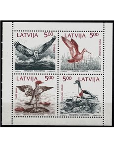 LATVIA 1992 Fauna (Birds) 4v MNH**