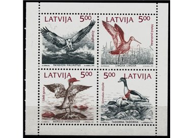 LATVIA 1992 Fauna (Birds) 4v MNH**