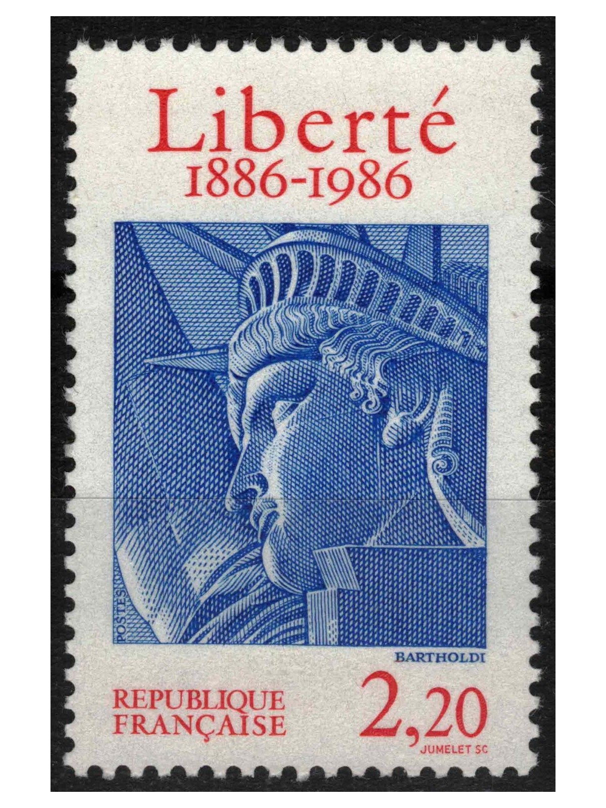 FRANCE 1986 Statue of Liberty MNH**