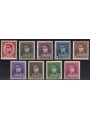 BELGIUM 1931-32 Effigy of King Albert I 9v MH*