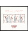 MONACO 1984 Los Angeles Olympics s/s MNH**