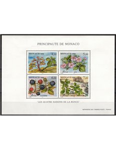 MONACO 1996 Le quattro stagioni della mora BF MNH**