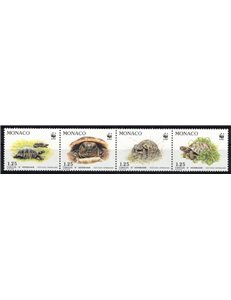 MONACO 1991 Nature Protection (land tortoise) 4v MNH**