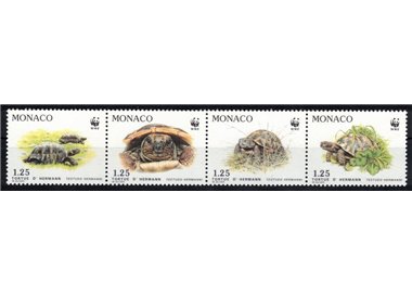 MONACO 1991 Nature Protection (land tortoise) 4v MNH**