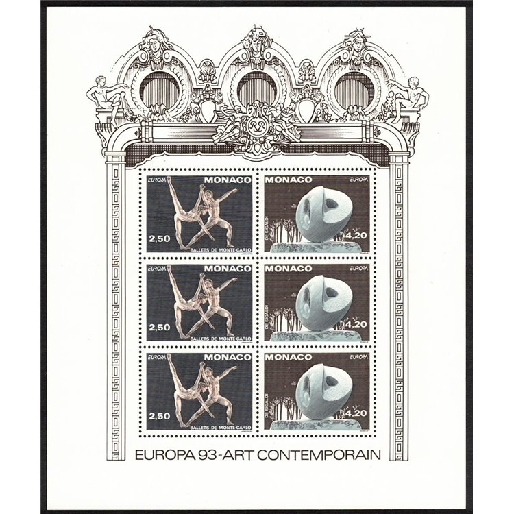 MONACO 1993 Europa BF MNH**