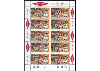 MONACO 1997 m/s MNH Tennis Tournament**