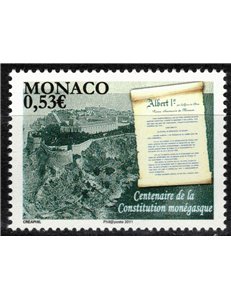 MONACO 2011 Prima Costituzione MNH**