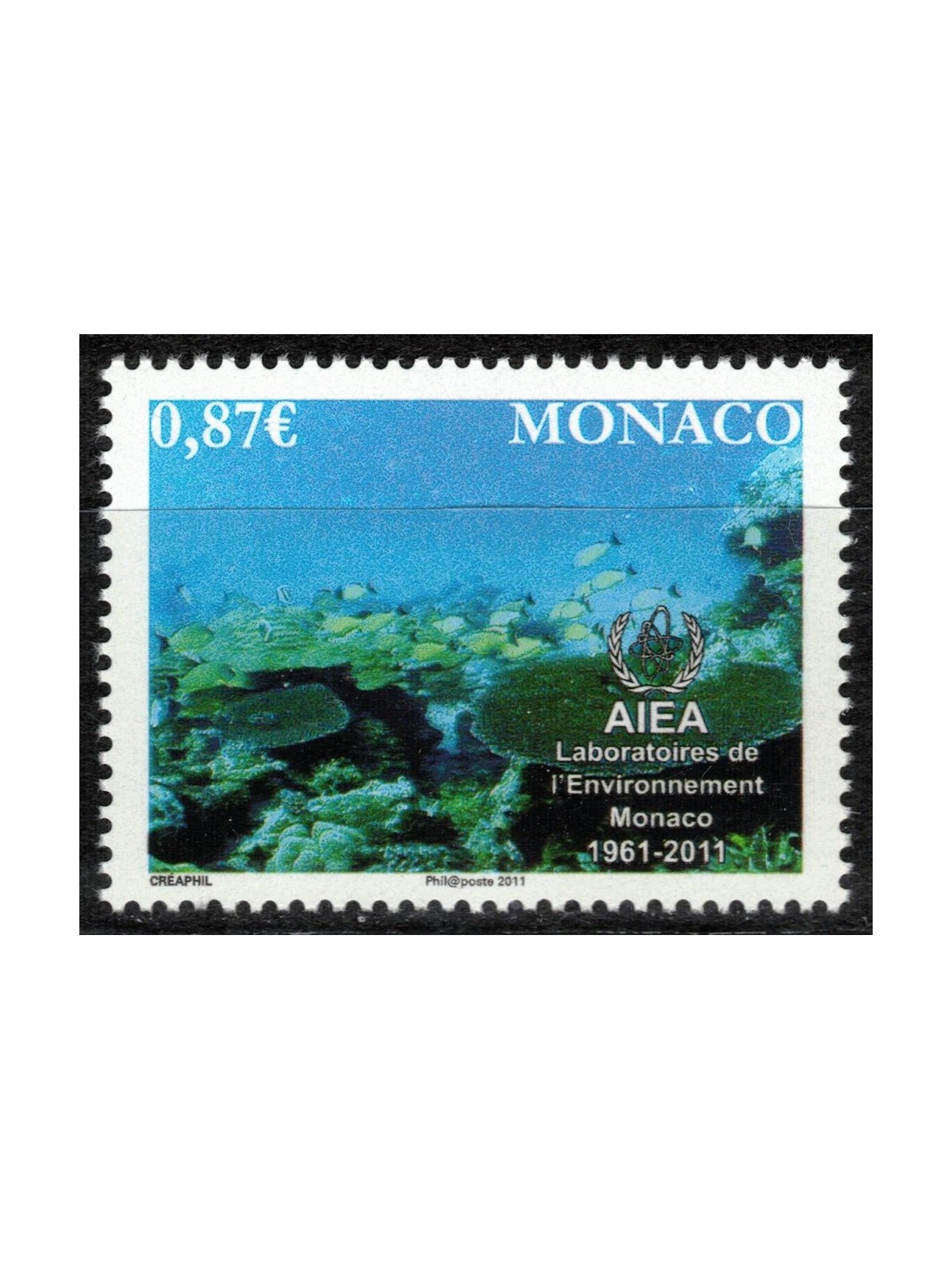 MONACO 2011 International Atomic Energy Agency MNH**