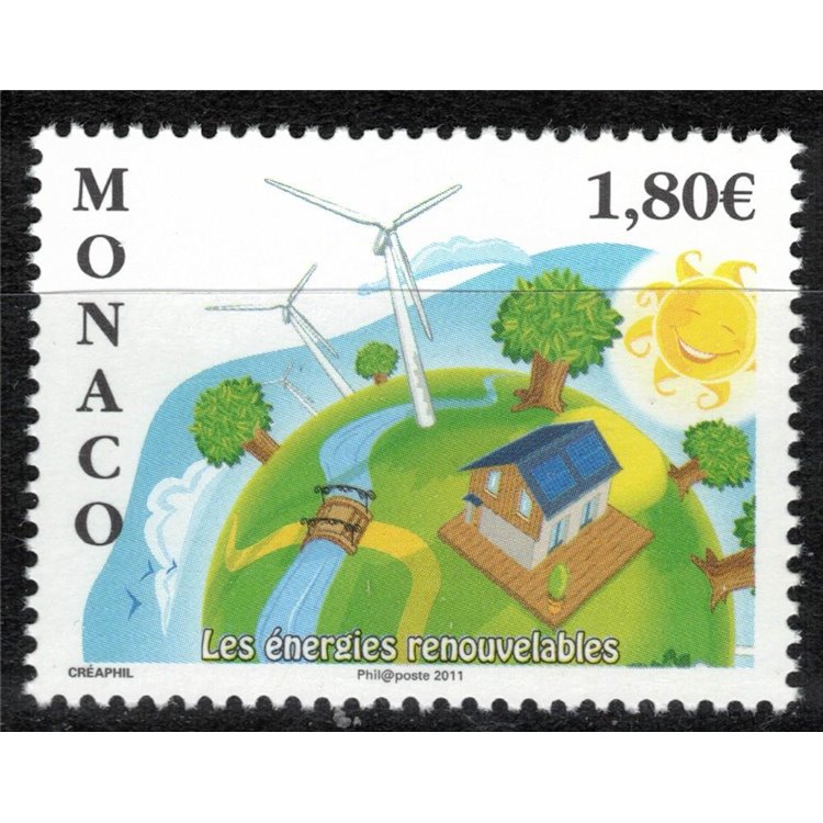 MONACO 2011 Energia rinnovabile MNH**