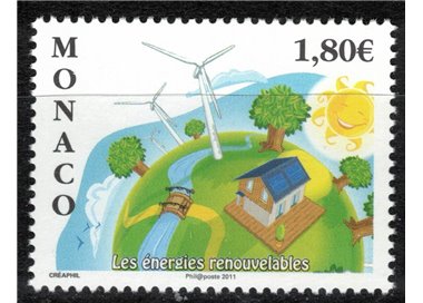 MONACO 2011 Energia rinnovabile MNH**